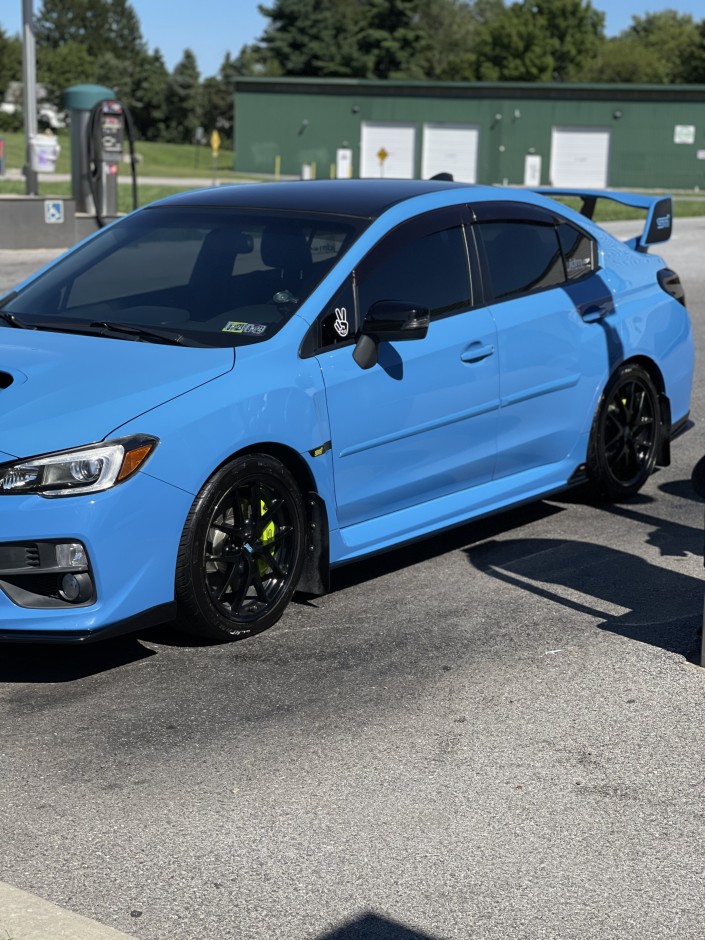 Josue Gamboa's 2016 Impreza WRX STI Hyper Blue STI