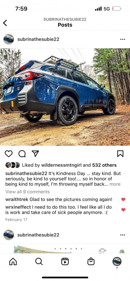 Amanda S's 2022 Outback Wilderness