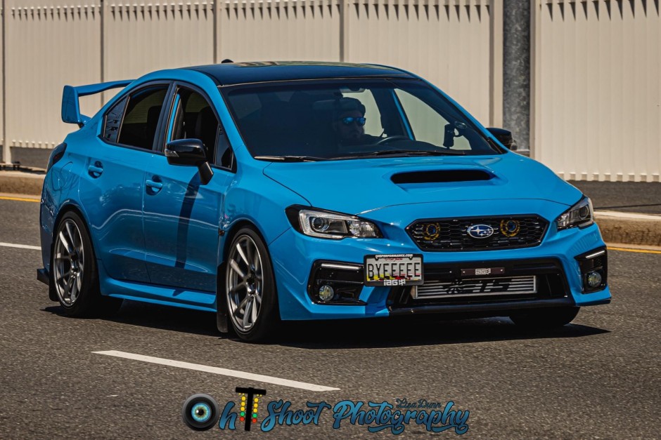 Brad  McClernan's 2016 Impreza WRX STI Hyper blue sti 