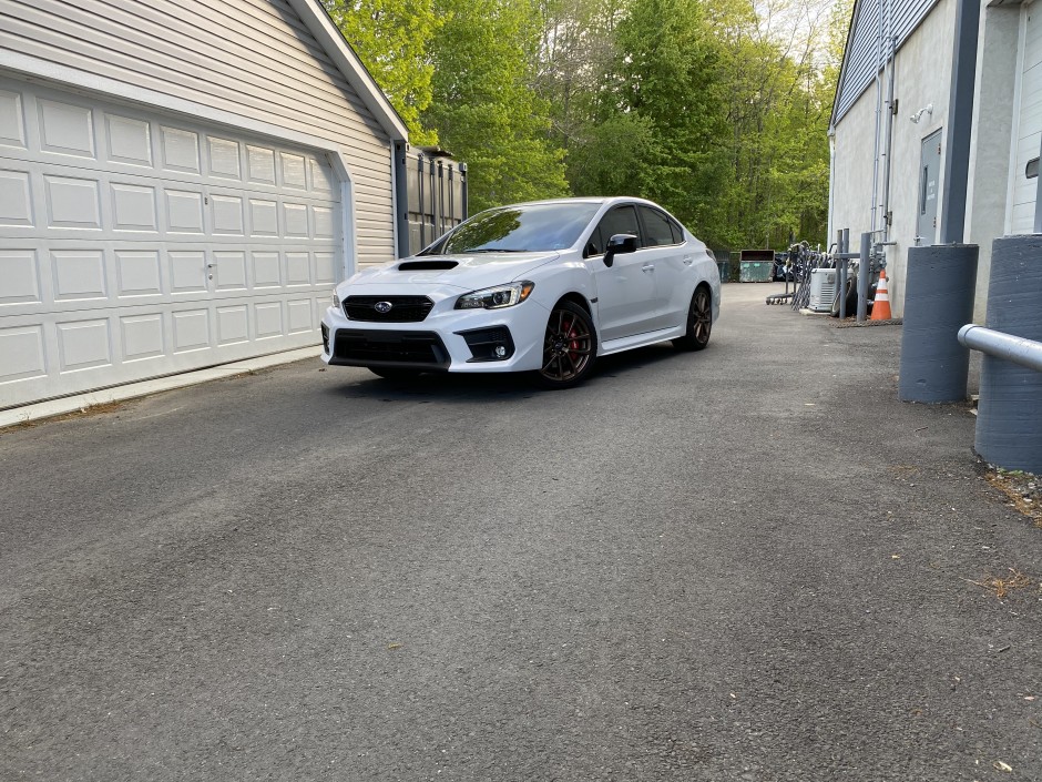 Nick Kiernan's 2020 Impreza WRX Series white 