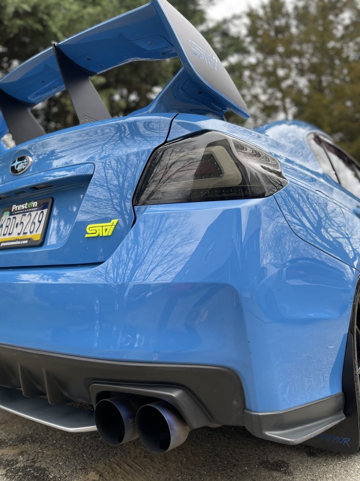 Josue Gamboa's 2016 Impreza WRX STI Hyper Blue STI