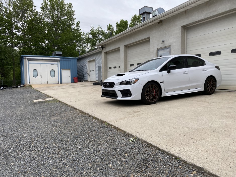 Nick Kiernan's 2020 Impreza WRX Series white 