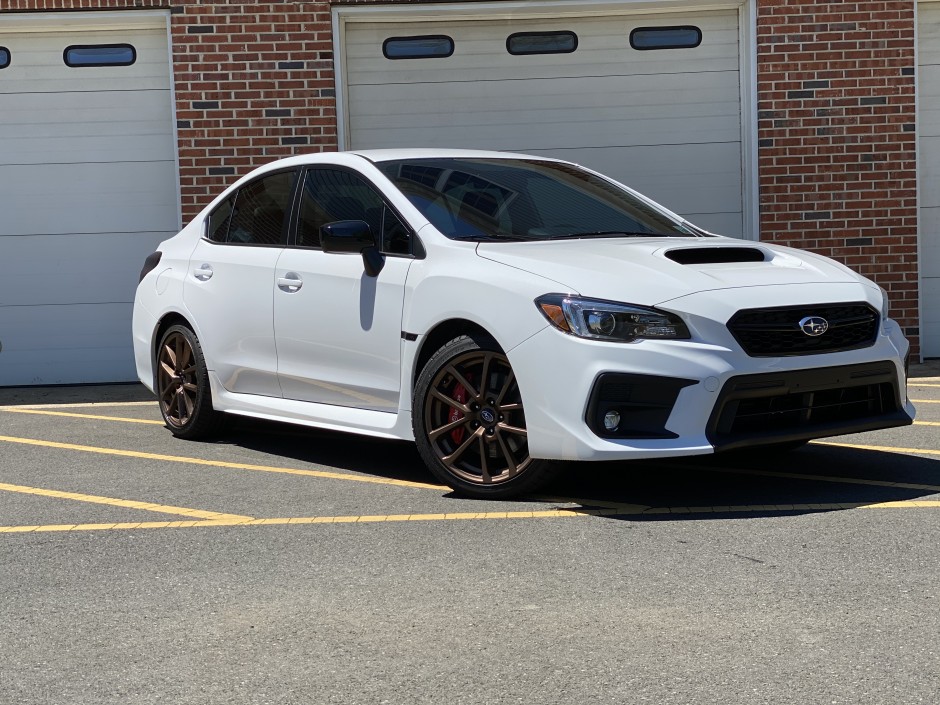 Nick Kiernan's 2020 Impreza WRX Series white 