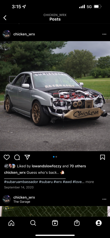 Travis Campbell's 2004 Impreza WRX 