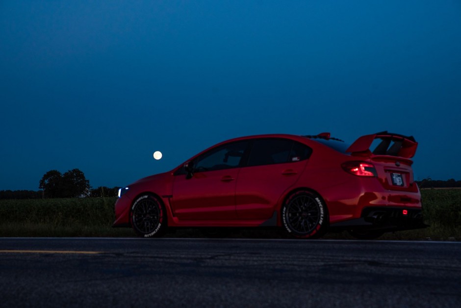 George Biles's 2017 Impreza WRX STI 2.5 L H-4