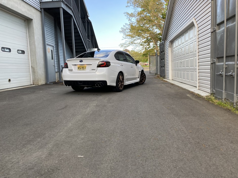 Nick Kiernan's 2020 Impreza WRX Series white 