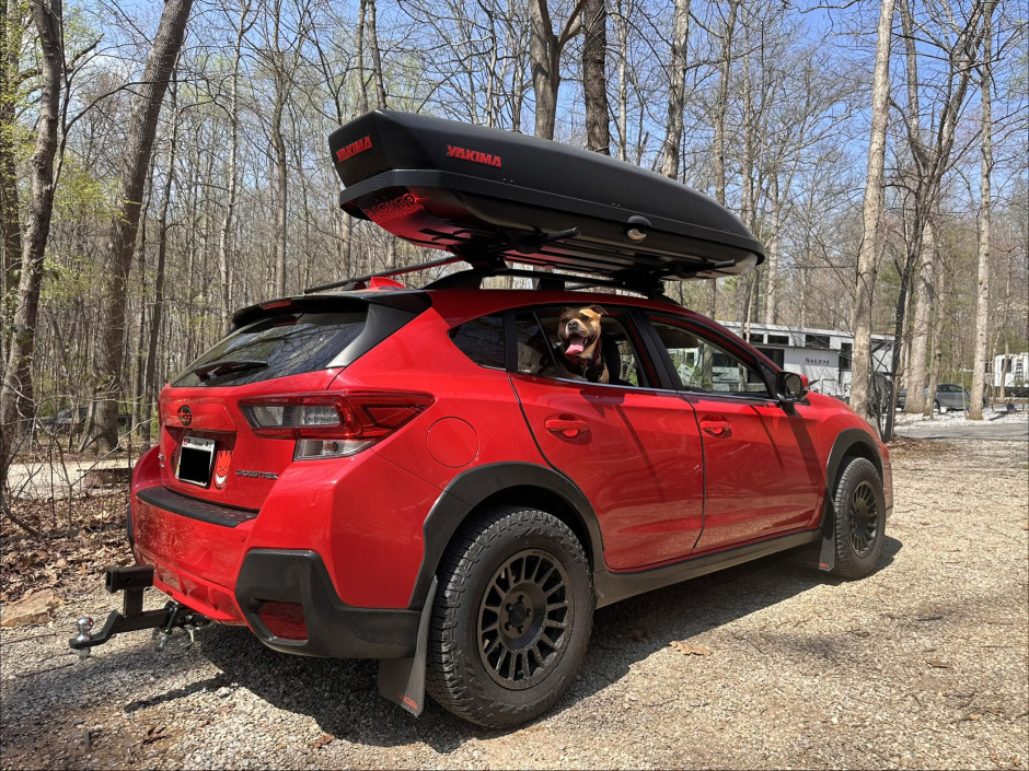 Jeff Barker 's 2021 Crosstrek Limited Red Rocket 🚀