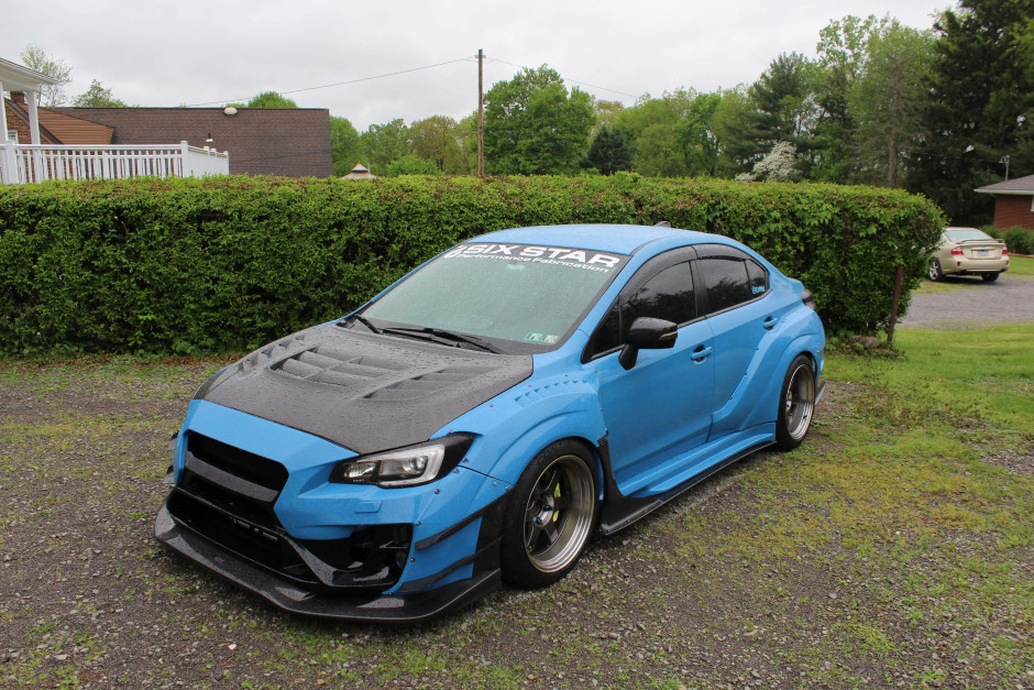 Michael Scholtz's 2016 Impreza WRX STI Hyperblue series lim