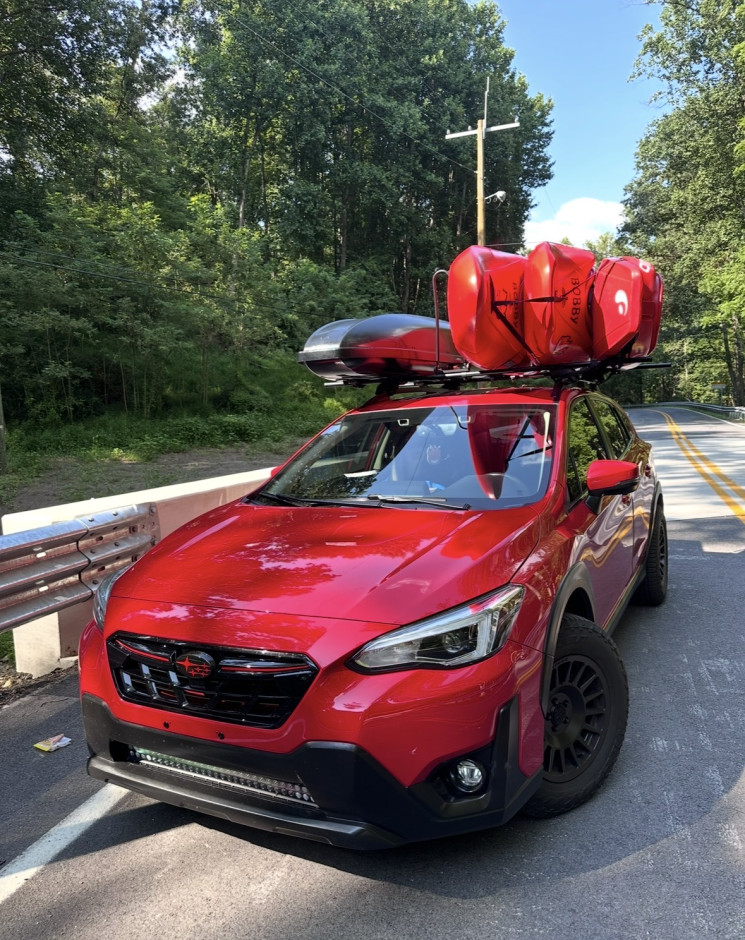 Jeff Barker 's 2021 Crosstrek Limited Red Rocket 🚀