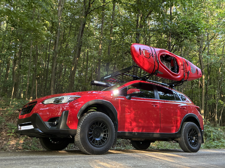 Jeff Barker 's 2021 Crosstrek Limited Red Rocket 🚀