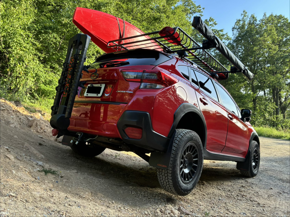 Jeff Barker 's 2021 Crosstrek Limited Red Rocket 🚀