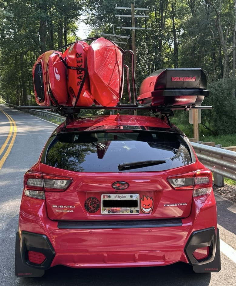 Jeff Barker 's 2021 Crosstrek Limited Red Rocket 🚀