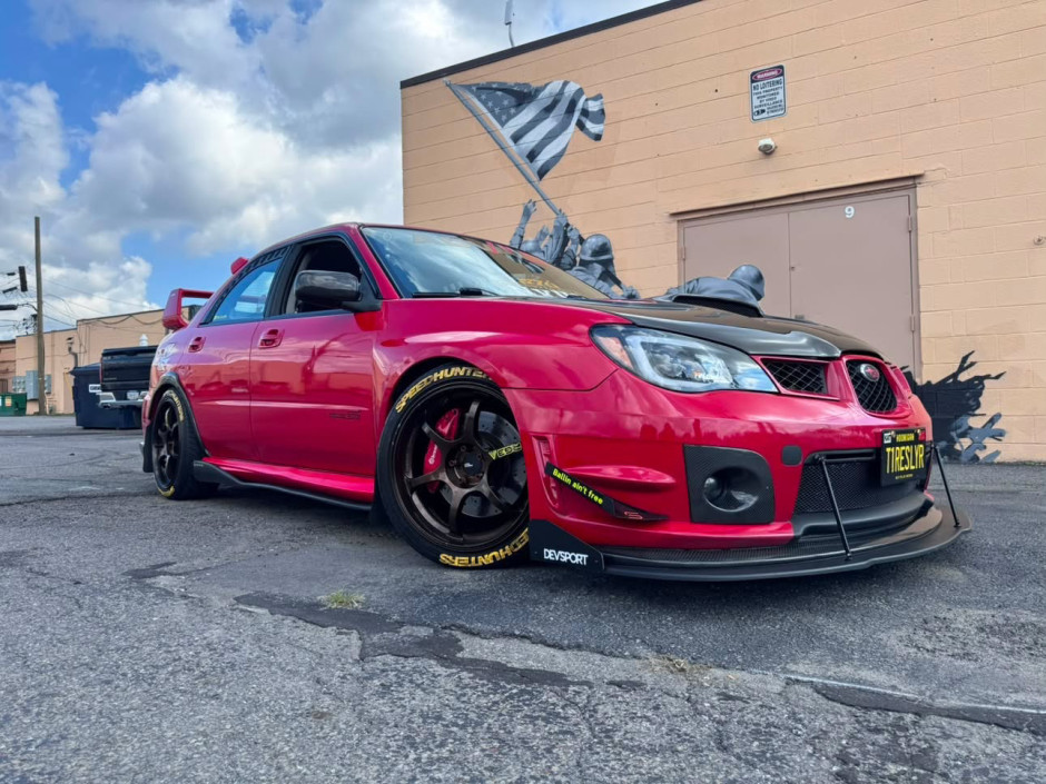 Peter Pablo's 2006 Impreza WRX TR Built out front short block and v7 full sti driveline