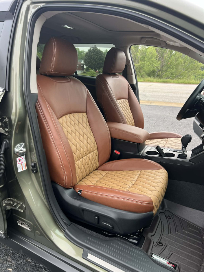 Christopher Shawn Ayers's 2018 Outback 3.6R Touring New Katzkin Leather Interior