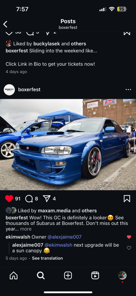 Alex J's 1998 Impreza 2.5RS