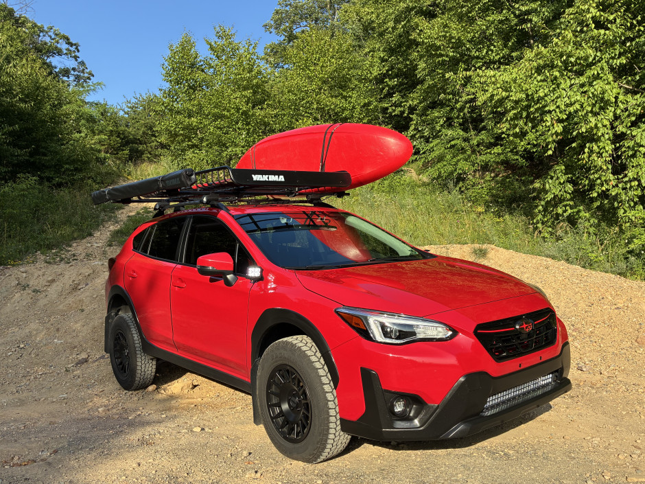 Jeff Barker 's 2021 Crosstrek Limited Red Rocket 🚀