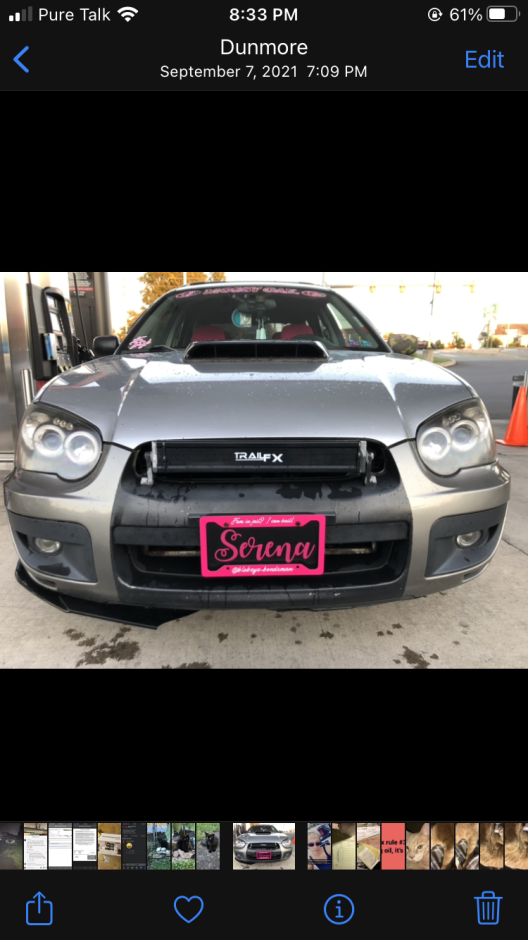 Serena Metschulat's 2005 Impreza Sport