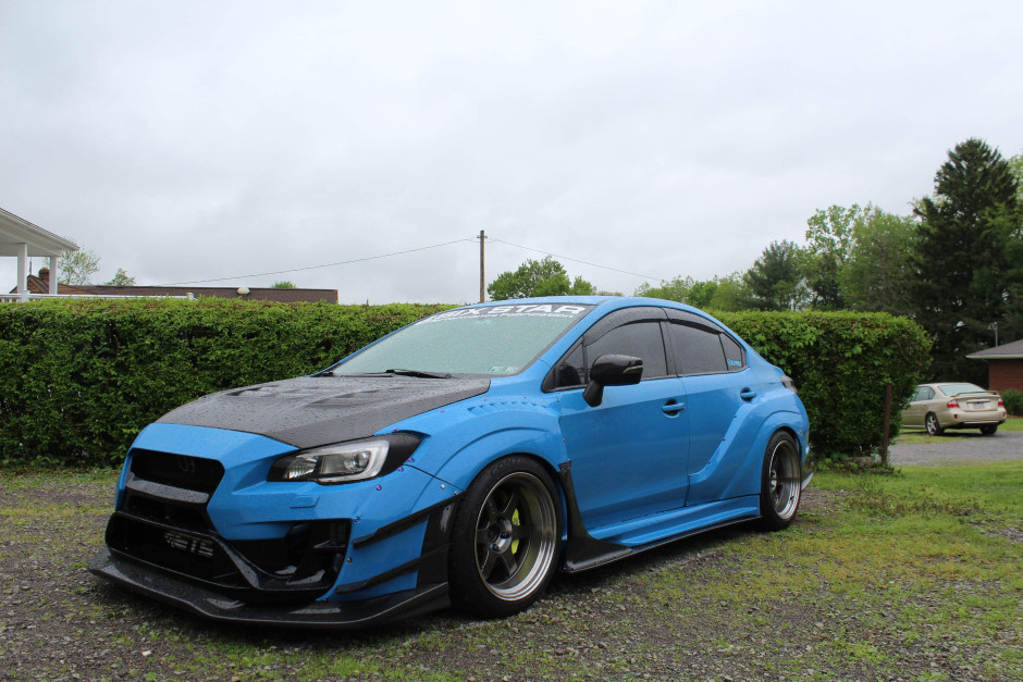 Michael Scholtz's 2016 Impreza WRX STI Hyperblue series lim