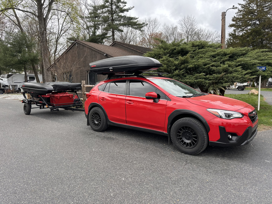 Jeff Barker 's 2021 Crosstrek Limited Red Rocket 🚀
