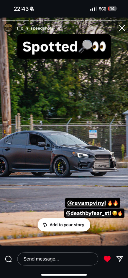 Erek Fox's 2018 Impreza WRX STI base sti