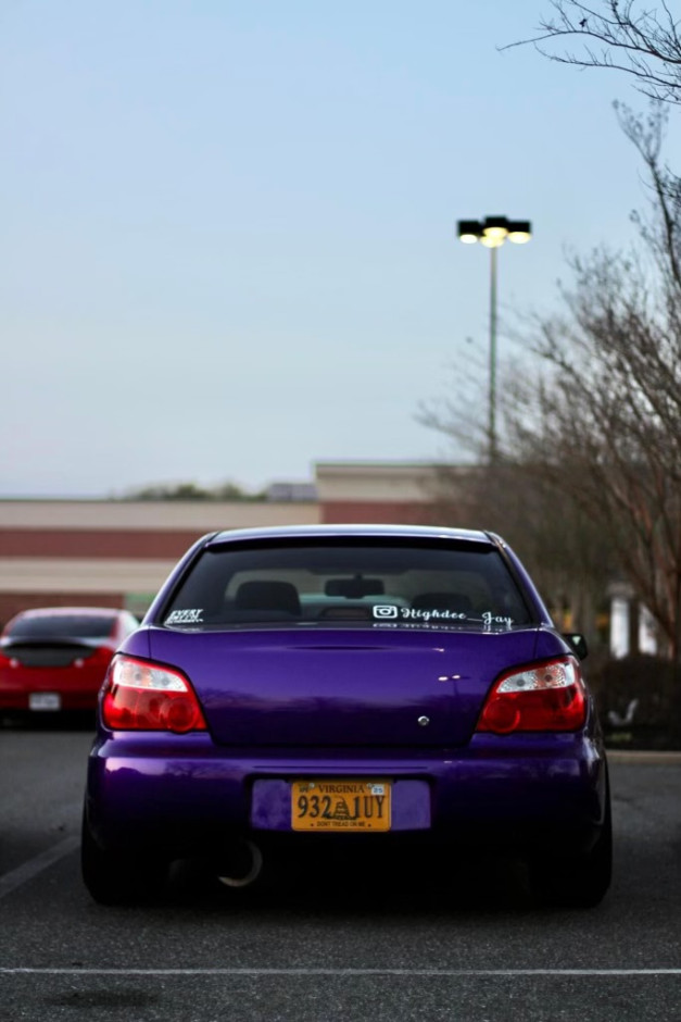 Heidi Dunnigan's 2004 Impreza WRX 2.0L turbo