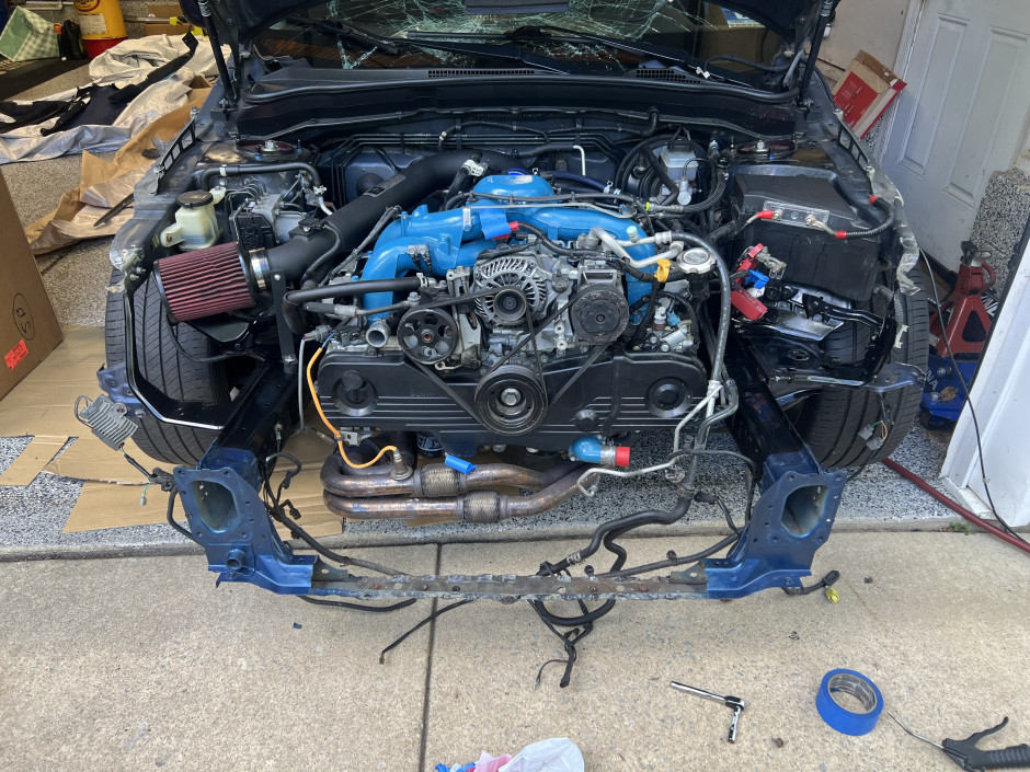 Chase  K's 2011 Impreza 2.5i It was an outback sport trim. Was painted