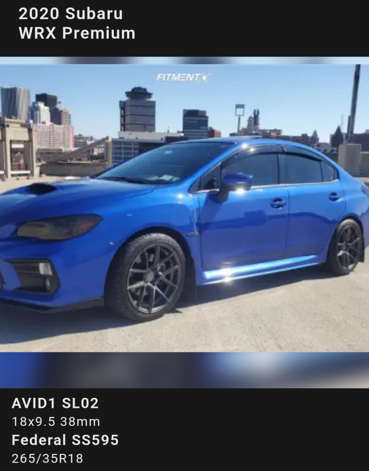 Michael C's 2020 Impreza WRX Premium