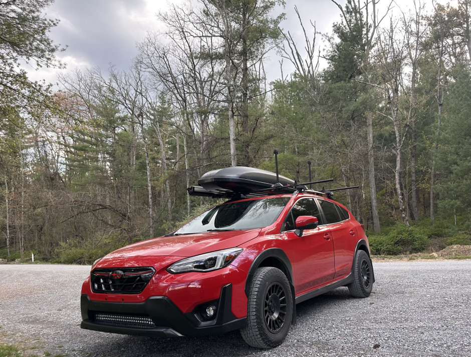 Jeff Barker 's 2021 Crosstrek Limited Red Rocket 🚀
