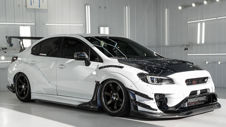 Victor Florenciani's 2020 Impreza WRX STI White series 