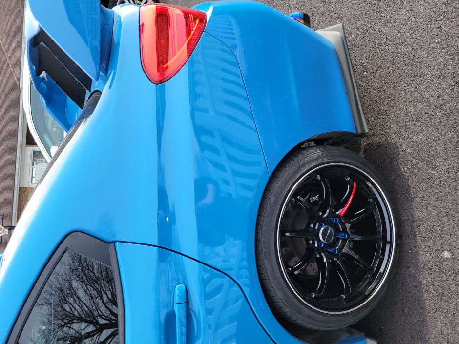 Thomas H's 2016 WRX STI Series.HyperBlue No sunroof