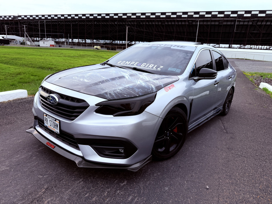Cynthia R's 2022 Legacy Sport Heat-managed exhaust routing