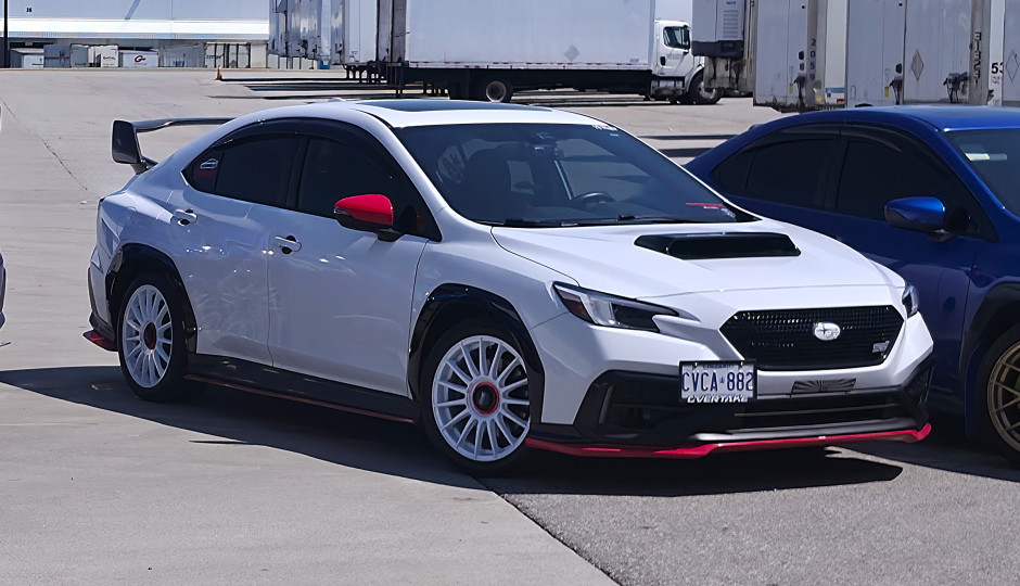 houman A's 2022 WRX Premium Canadian car so it is a Sport-tech