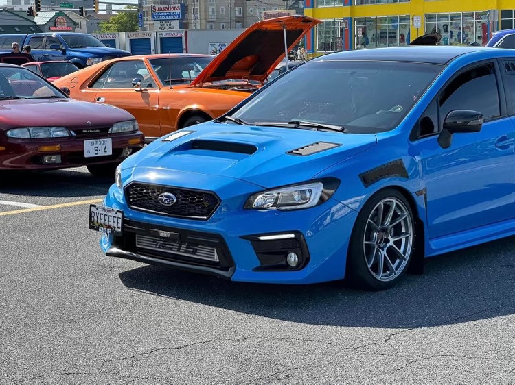 Bradley M's 2016 Impreza WRX STI Hyper blue series