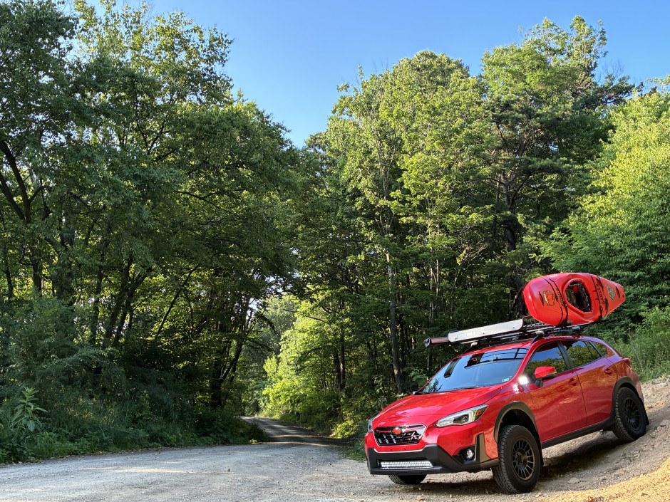 Jeff Barker 's 2021 Crosstrek Limited Red Rocket 🚀