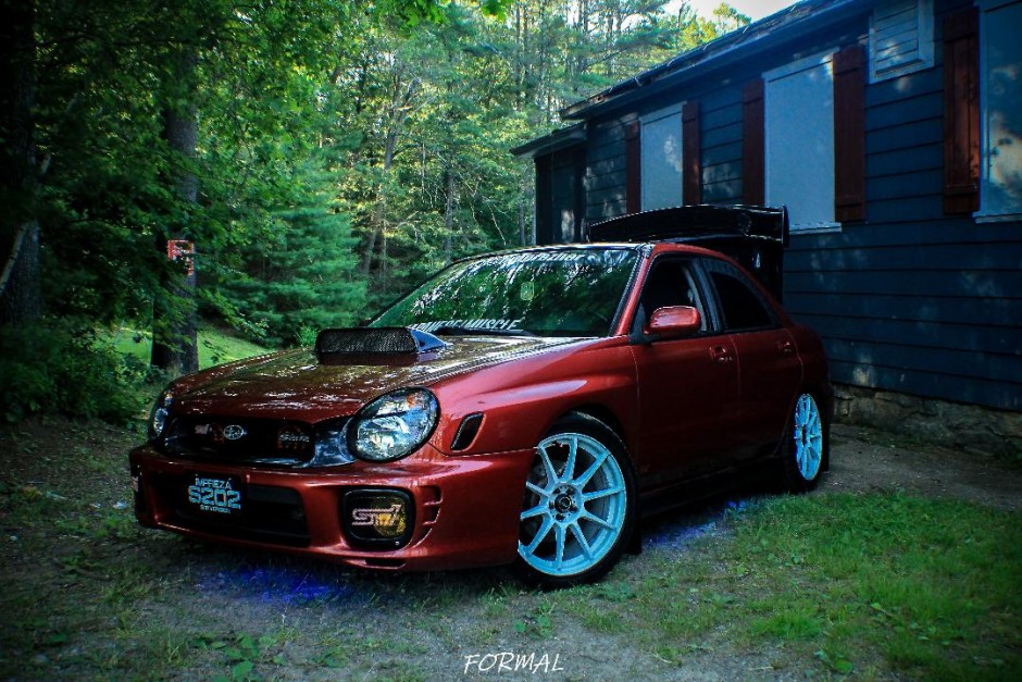 Alex McCullough 's 2002 Impreza WRX S202 Replica